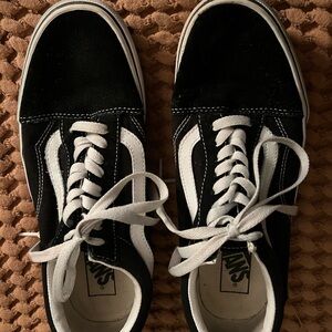 Vans Monochrome Canvas Shoes